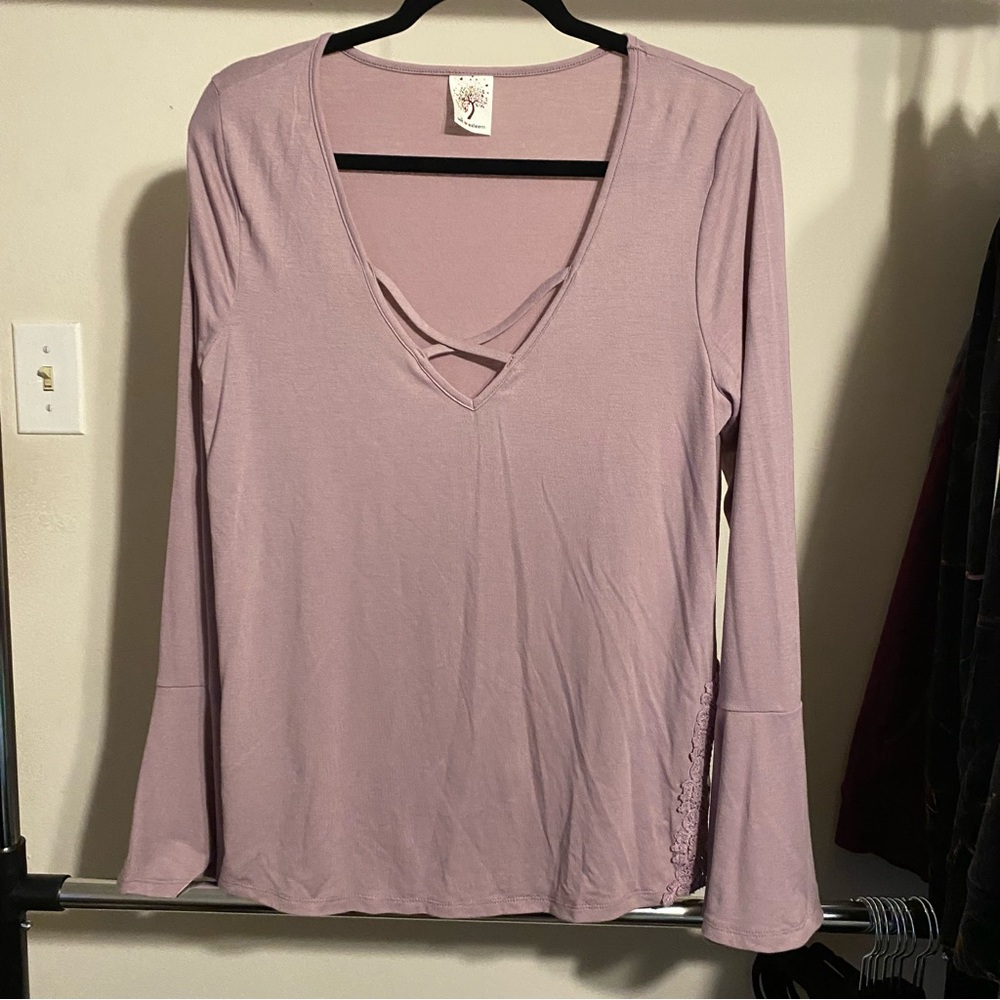 Self esteem Long sleeve shirt size large - Picture 2 of 6